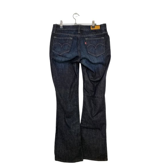 Levis Bold Curve Womens Indigo Denim Bootcut Leg Jeans Size 11 - W31 X L32 - Picture 4 of 9